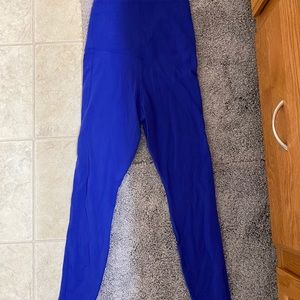 Fold over high waisted band Nike leggings